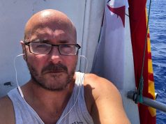 Update from Al Awda (The Return): Chris Graham, July 26. Chris Graham on board Al Awda (The Return).